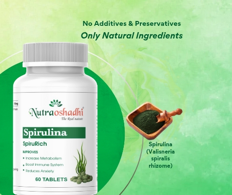 NutraOshadhi Spirulina Capsules